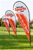 2013 Hot Sale Outdoor Indoor Flying Banner Flag Wholesale Beach Flag